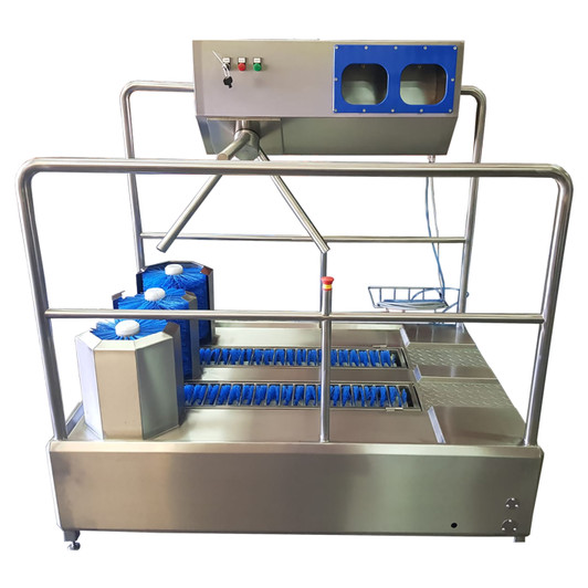 Walk Through Boot Wash & Hand Disinfection Turnstile