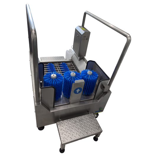 Bi-Directional Automatic Boot Wash Station