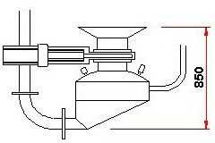 Pneumatic Bowline Gun 200- 550 Litres per Cycle