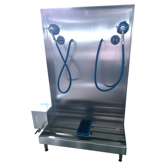MEFE Manual Apron and Shoe Washer Station