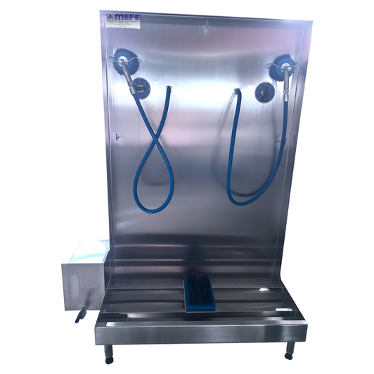 MEFE Manual Apron and Shoe Washer Station