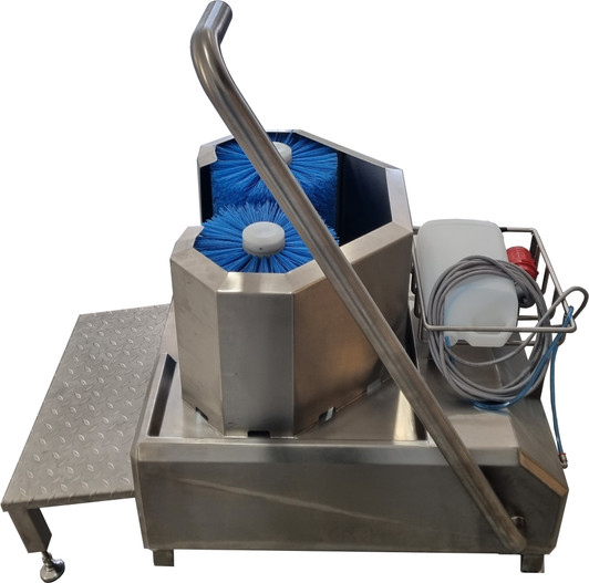 MEFE Automatic Boot Wash Station Side View