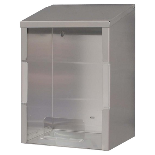 MEFE Universal Stainless Steel Dispenser - Perspex Front