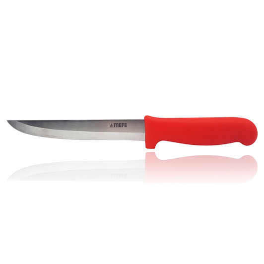 6"/15cm Straight Boning Knife - Red Fibrox Handle 6"/15cm Straight Boning Knife - Red Fibrox Handle