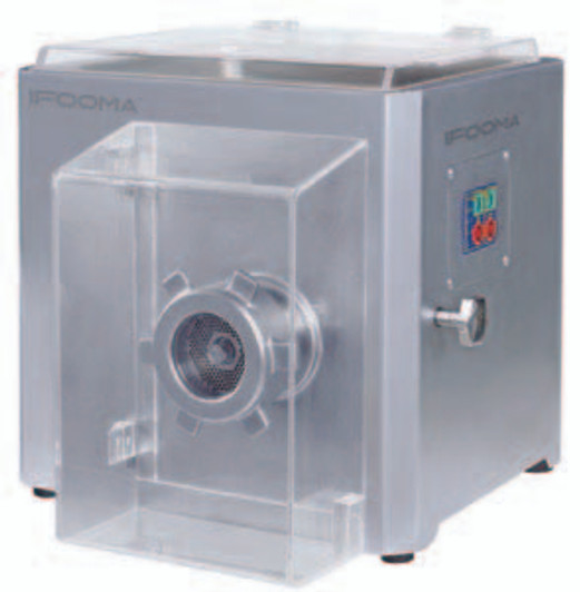 MEFE Refrigerated Table Top - Shop Mincer Grinder With Front Door 600kg/hr