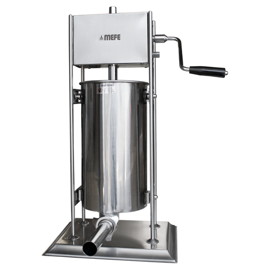 MEFE Bench top Stainless Steel Manual Sausage Filler 15L