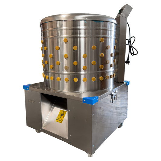 MEFE Mobile Stainless Steel Rotary Poultry Plucker 60 Litre