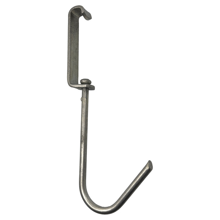 MEFE Skid Swivel Hook - 300mm Long, 25 x 5 Frame - 10mm Hook