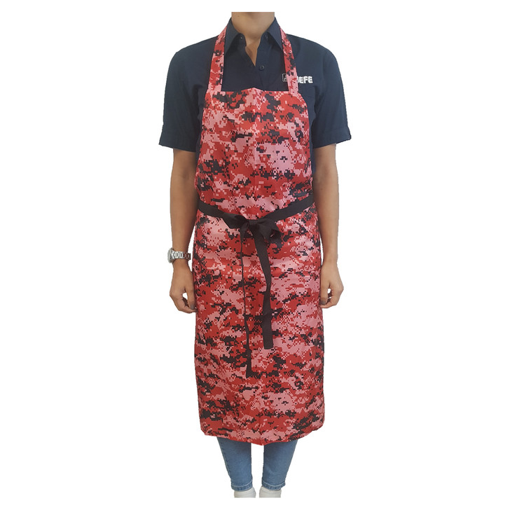 Hospitality Apron Trendy Digital Camo Print