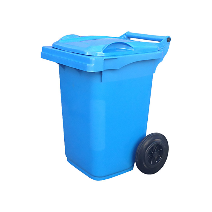 60L Food-Grade Wheelie Bin - Blue