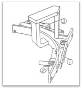 Pneumatic Powered Galvanised Rail Switch Rail Gate