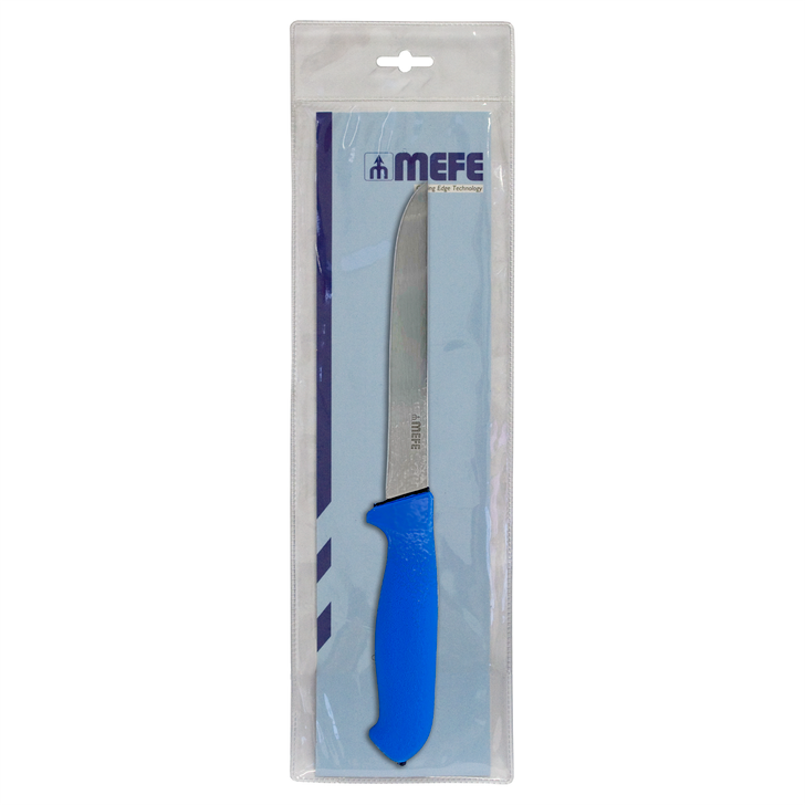 MEFE 7"/18cm Straight Boning Knife in Plastic knife bag