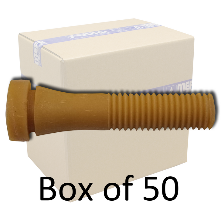 MEFE Box of 50 Soft Plucker Fingers - 50 Shore A - for CAT 155 4