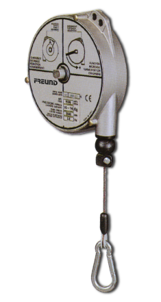 Spring Balancer 2.5 Meter Cable Travel - Balance Range 2 - 4kg