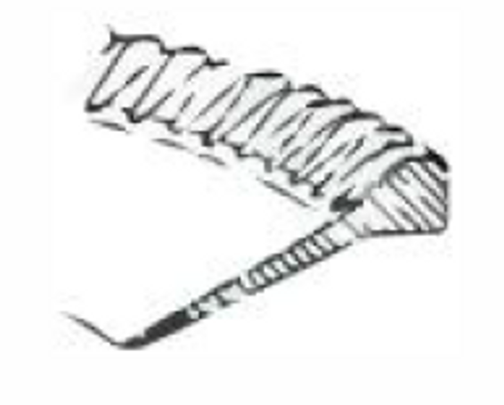 Trimmer Blade 128D Flat Long