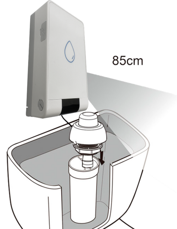 Automatic Toilet Flush - Adjustable Infrared Sensor - Suits Push Button Cisterns