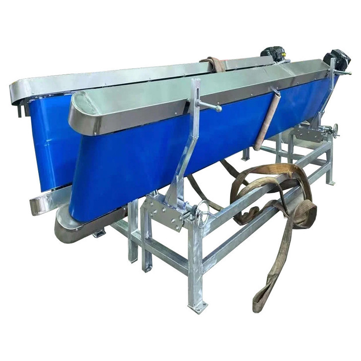 Sheep / Pig Restraining Stun Conveyor 4m long 600/ hour