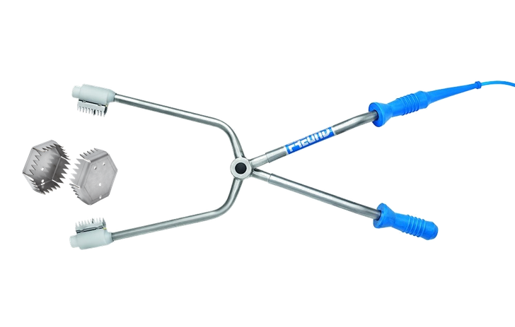 Stainless Steel Stun Tongs for Sows and Cows