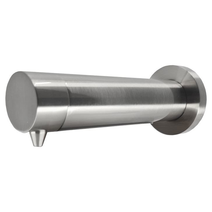 Automatic Soap Dispenser - Horizontal Spout - Dry Wall Mounted (Satin Finish)
