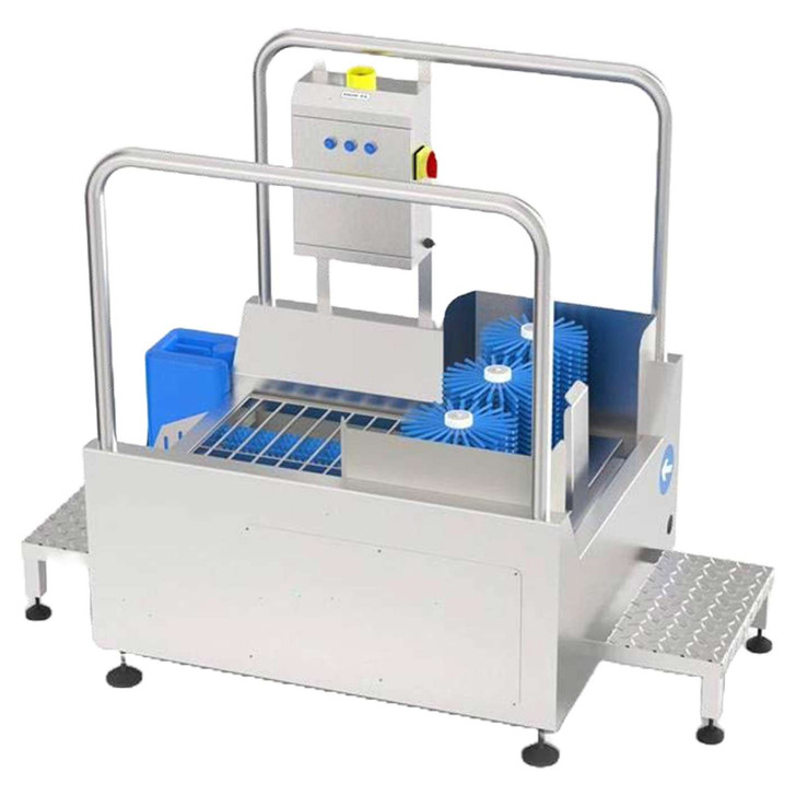 Bi-Directional Automatic Boot Wash Station