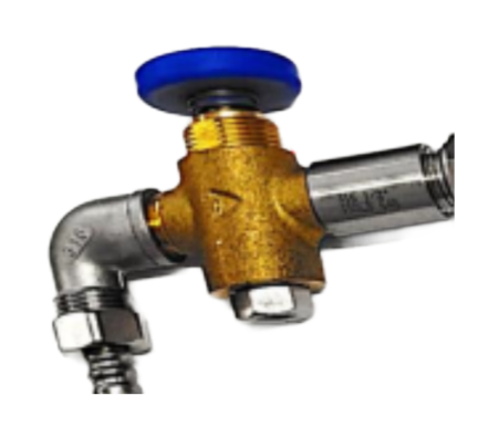 Push Button Steam Valve