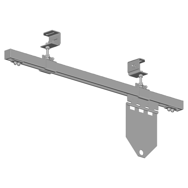 Track System Carrier Rail 1.5m SWL 50kg Complete Set