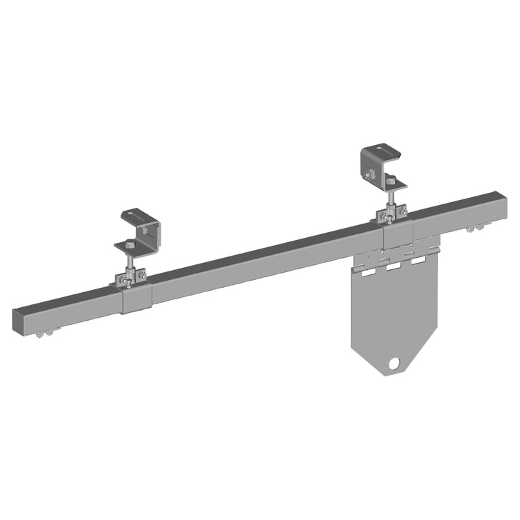 Track System Carrier Rail 1.5m SWL 50kg Complete Set