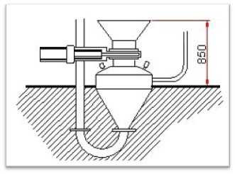 Pneumatic Bowline Gun 200- 550 Litres per Cycle