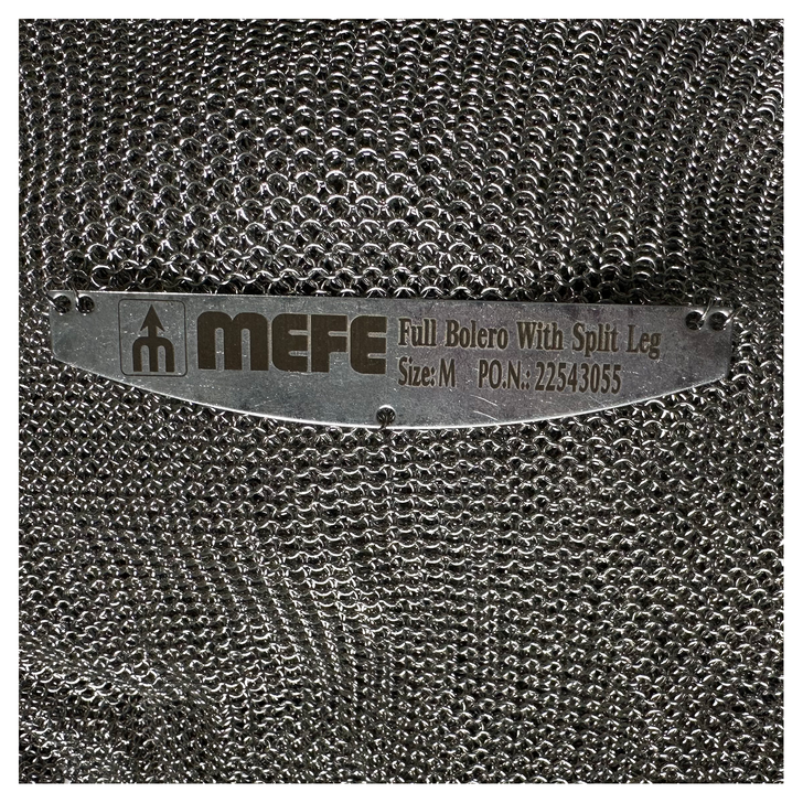 MEFE Stainless Steel Full Tunic/Bolero Name Plate