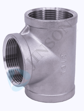 Tee 3/8" BSP Stainless Steel