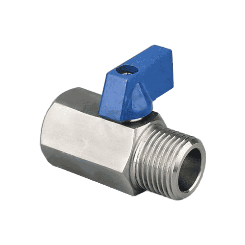 Ball Valve 3/8" BSP Male Female 304 Stainless Steel