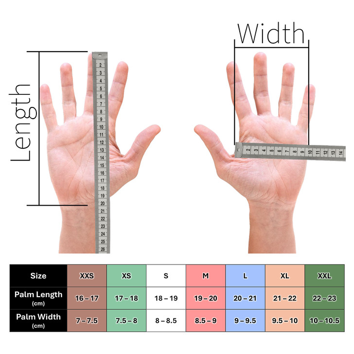 MEFE Glove Size