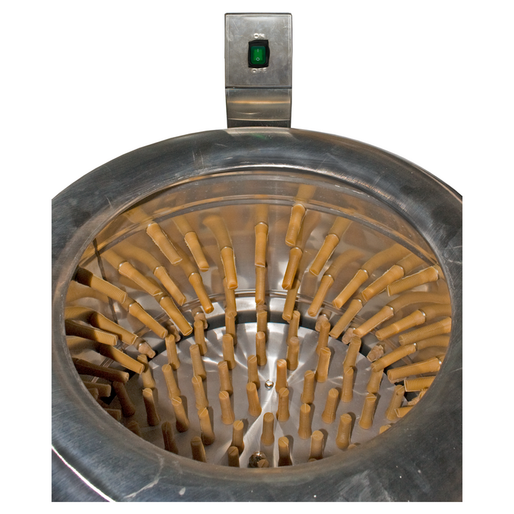 MEFE Mobile Stainless Steel Rotary Poultry Plucker 60 Litre