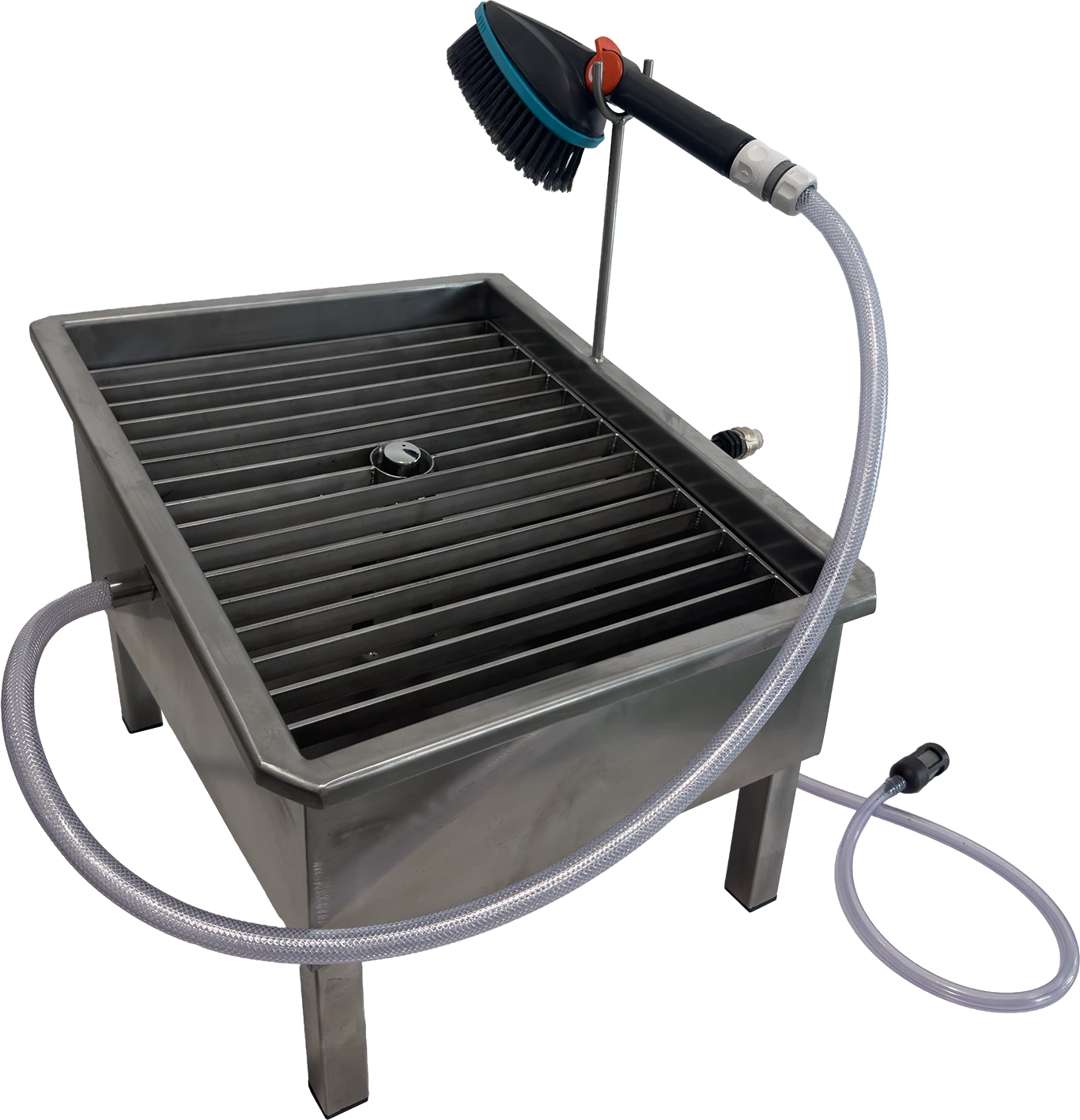 Manual Boot Washer with Disinfectant Brush