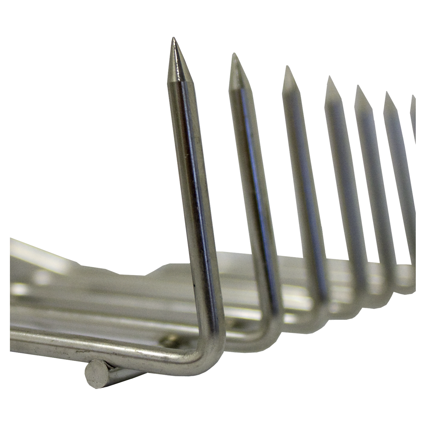 TSM Ten-Prong Stainless Steel Bacon Hanger - Heavy-Duty Meat Hook For Vertical Smokers & Grills