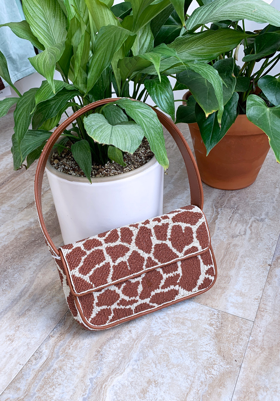 Staud Tommy Bag- Giraffe - LE POINT