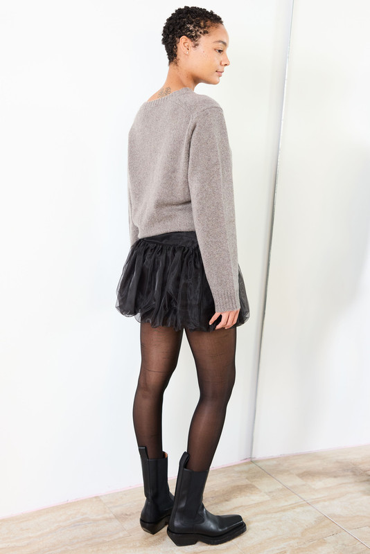 thetoe venis balloon skirt ブラック Venice Balloon Skirt – THE TOÉ