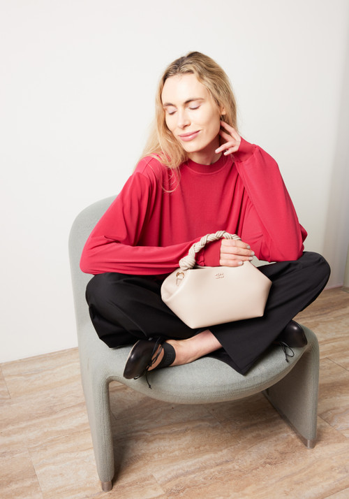 Ganni Bou Bag - Oyster Gray - LE POINT