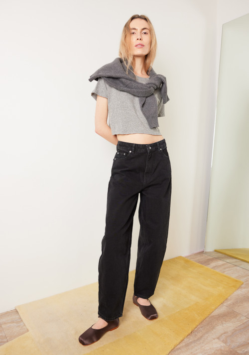 デニム・ジーパン Ganni 'Stary' jeans Dark Blue Stone Dark Blue Stary Jeans | GANNI US