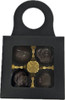 Dark Chocolate Wine-Hanging Truffle Box