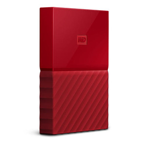 WD External 1TB USB3 2.5" Hard Drive (HDD) - My Passport (Red)