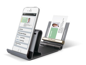 Penpower Smartphone Stand with Business Card Management (WorldCard Mobile Phone Kit)