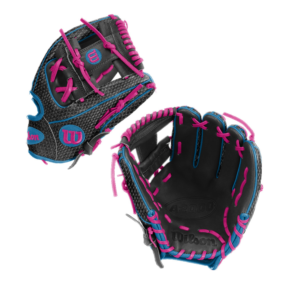 CUSTOM WILSON A2000 1786 - MIAMI - 11.5" BASEBALL GLOVE
