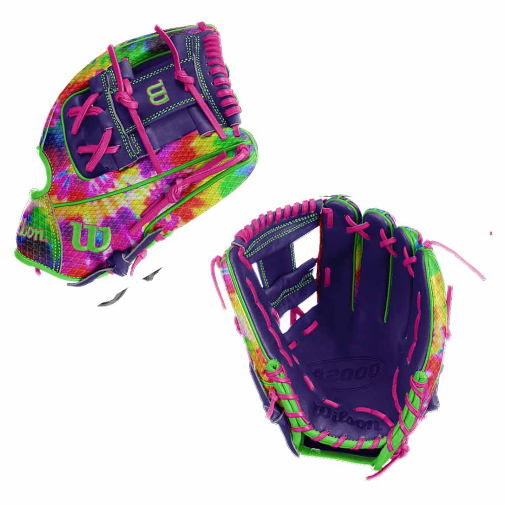 Custom A2000 TIE DYE 1975 11.75" Baseball Glove San Diego Baseball