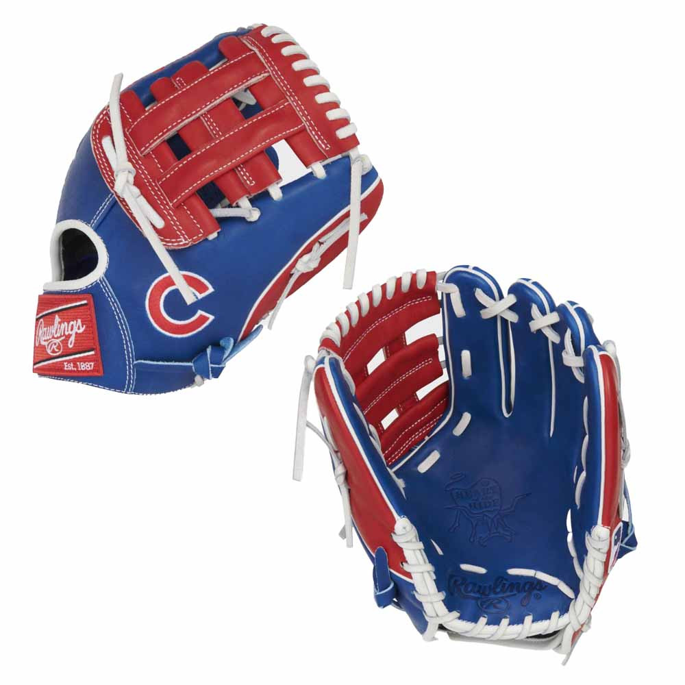 CUSTOM RAWLINGS HEART OF THE HIDE PRO204W-6 - CUBS - 11.5