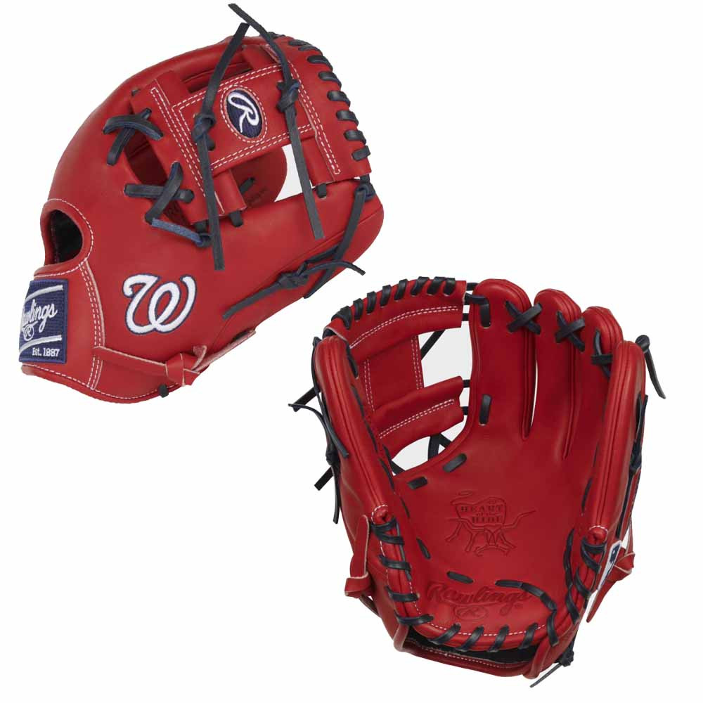 CUSTOM RAWLINGS HEART OF THE HIDE PRO204-2 - NATIONALS - 11.5