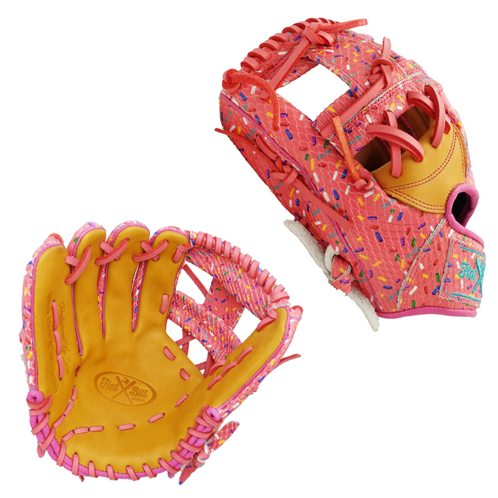 Custom Flat Bill DONUT I WEB 11.75" LHT Baseball Glove 