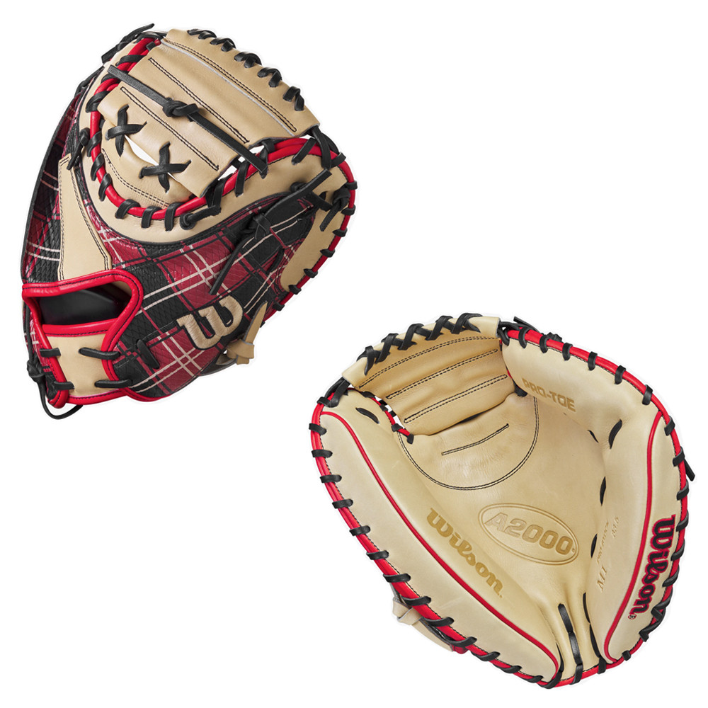 CWS WILSON EXCLUSIVE A2000 - PLAID - M1 - 33.5" CATCHER'S MITT