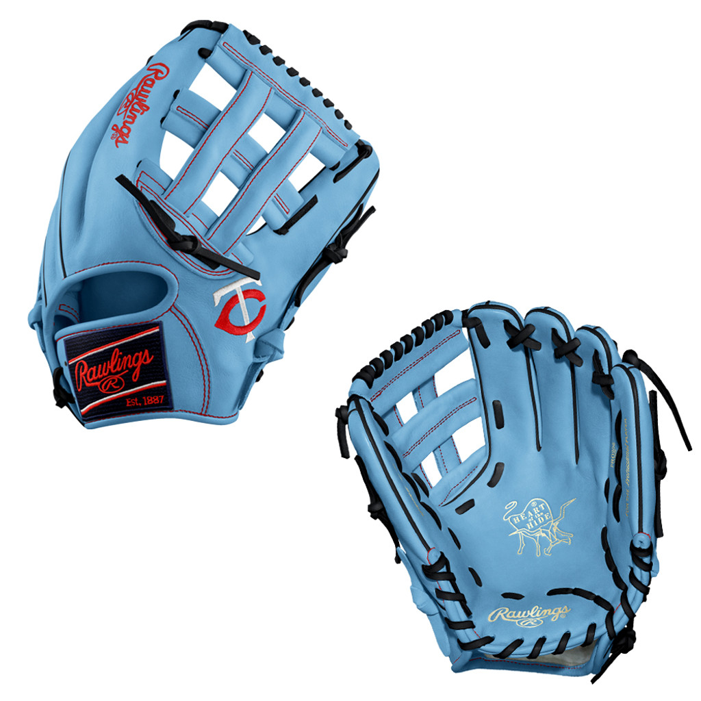 CUSTOM RAWLINGS HEART OF THE HIDE - PRO206-6 - MINNESOTA TWINS 12.00"