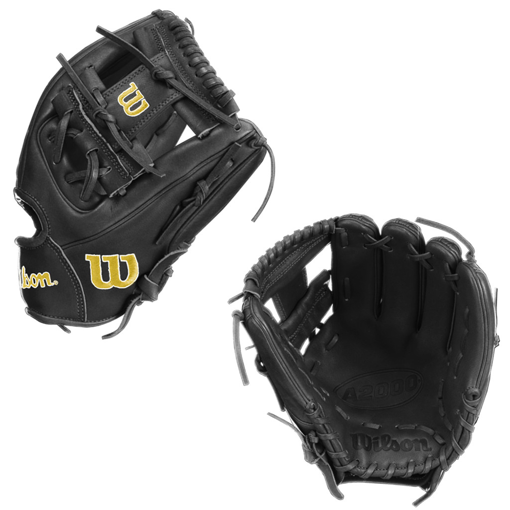 WILSON A2000 1786 - BLACK - 11.5" BASEBALL GLOVE